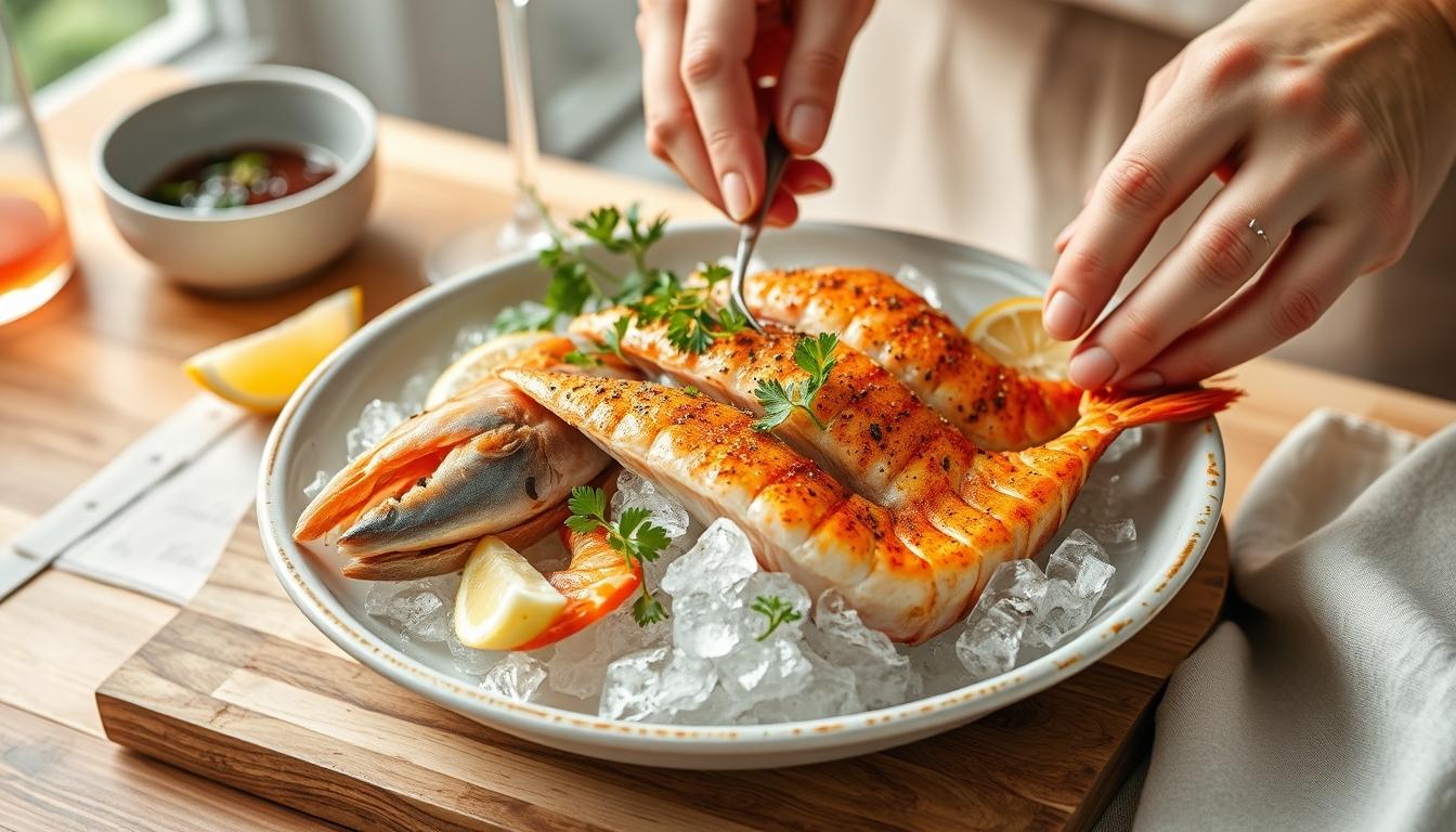 Fresh seasonal cooking dish